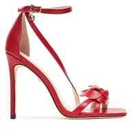 Sandały damskie - Sandały Marciano Guess 5YGZ34 7368A Czerwony - miniaturka - grafika 1