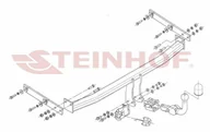 Akcesoria motoryzacyjne - Hak holowniczy Steinhof R-111 - miniaturka - grafika 1