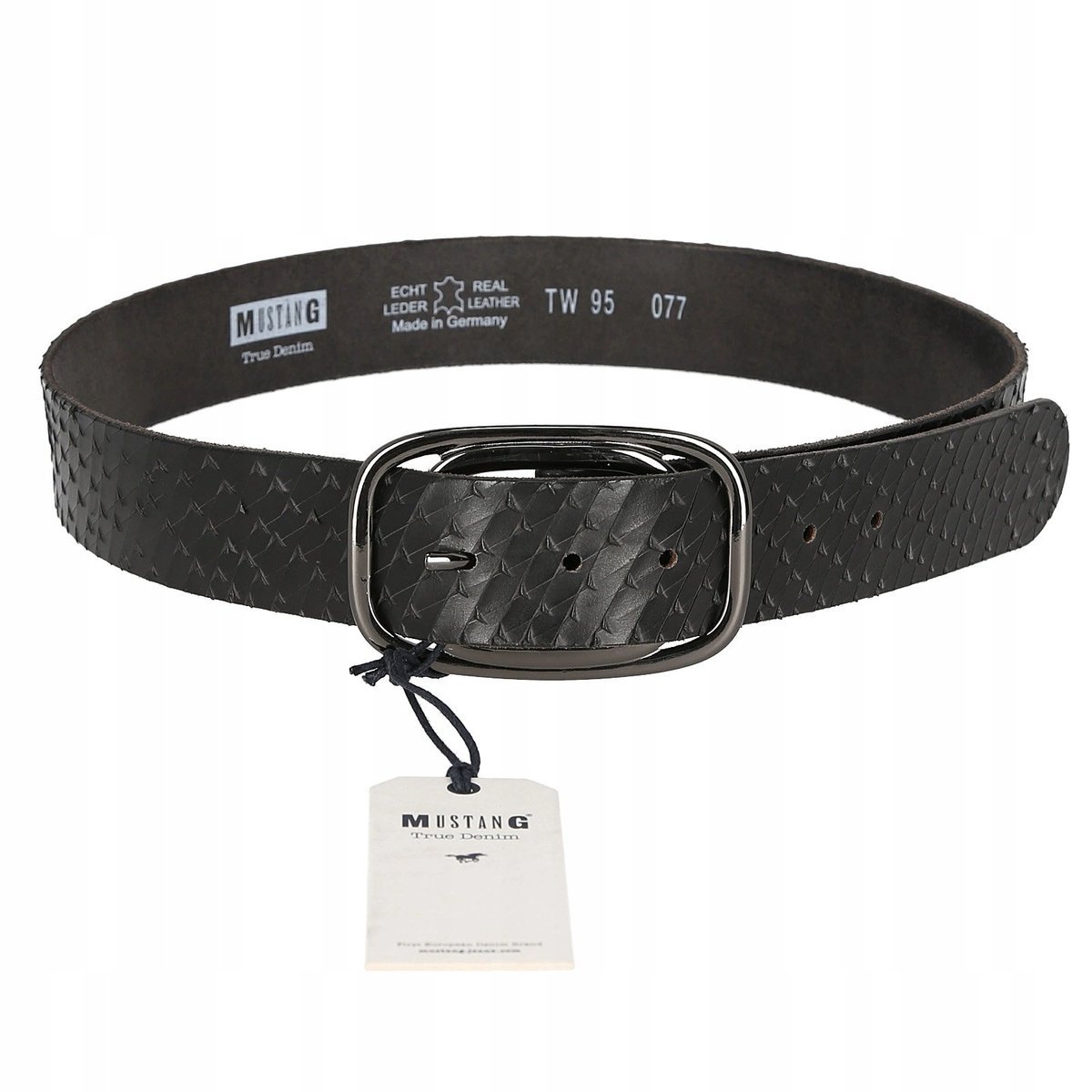 MUSTANG PASEK SKÓRZANY 077 80