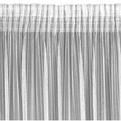 Firany - Firana Na Taśmie Z Błyszczącą Nicią Noelia 140X270 Biała - miniaturka - grafika 1