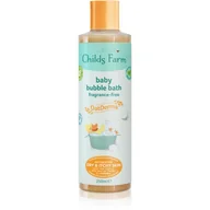 Kosmetyki kąpielowe dla dzieci - Childs Farm OatDerma Baby Bubble Bath płyn do kąpieli i żel pod prysznic nieperfumowany dla dzieci 250 ml - miniaturka - grafika 1