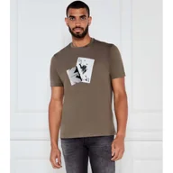 Koszulki męskie - Emporio Armani T-shirt Regular Fit - miniaturka - grafika 1