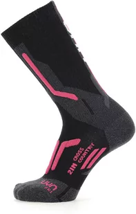 UYN UYN Ski Cross Country 2in Socks Women, czarny EU 41-42 2021 Skarpetki narciarskie S100246-B093-41/42 - Skarpety termoaktywne - miniaturka - grafika 1