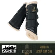 Akcesoria jeździeckie - Eskadron Ochraniacze kontaktowe SOFTSLATE EVO-WOOL Heritage AW 2021/22 - - antique green - miniaturka - grafika 1