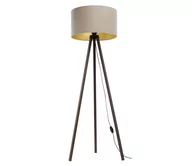 Lampy stojące - Lampa podłogowa STANDART 1xE27/60W/230V beżowy/brązowy - miniaturka - grafika 1