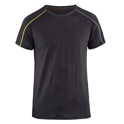 Blakläder 479817349835XXL bielizna T-shirt rozmiar XL w kolorze ciemnoszarym/żółtym
