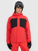 Kurtki męskie - 4F Kurtka narciarska membrana 10000 męska - czerwona XXL - miniaturka - grafika 1