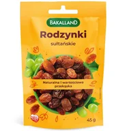 Bakalie - Bakalland Rodzynki 45 g - miniaturka - grafika 1