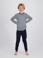 Piżamy chłopięce - Vingino Piżama w kolorze biało-granatowym - miniaturka - grafika 1