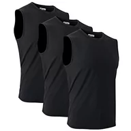 Koszulki sportowe męskie - MeetHoo Męski Tank Top, Mięśniowe Koszulki Tank Shirt Rękawy Koszulka Podkoszulka Szybko suche Podkoszulka Siłownia Bieganie dla mężczyzn - miniaturka - grafika 1