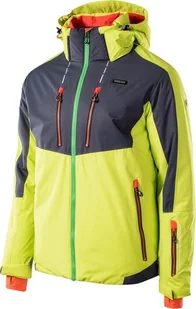Kurtka narciarska męska Brugi KURTKA NARCIARSKA 4APX SGH-VERDE GRIGIO ARANCIO XL - Kurtki narciarskie - miniaturka - grafika 1