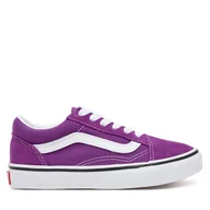 Buty dla chłopców - Tenisówki Vans Old Skool VN000CYVE2T1 Fioletowy - miniaturka - grafika 1