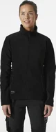 Bluzy damskie - Women's sweater HELLY HANSEN Manchester 2.0 Fleece JKT, black XS - miniaturka - grafika 1