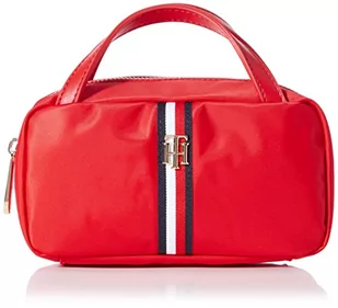 Tommy Hilfiger Portfel damski Poppy Tri-Fold Red Corporate OS - Portfele - miniaturka - grafika 1