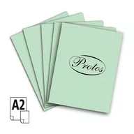 Szkolne artykuły papiernicze - Protos brystol kolorowy a2 seledynowy 20 arkuszy - miniaturka - grafika 1