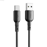 Kable USB - Kabel USB do USB-C Vipfan Colorful X11, 3A, 1m czarny - miniaturka - grafika 1