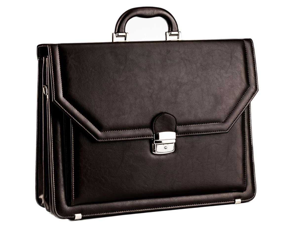 Pojemna męska aktówka Tizano T01 czekolada