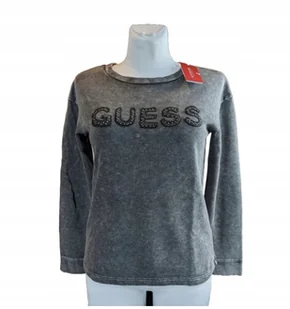 Guess Jeans Bluza Damska Bez Kaptura, Rozmiar Xs Oryginał - Bluzki damskie - miniaturka - grafika 1