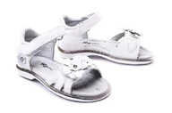 Buty dla dziewczynek - WOJTYŁKO 2S40121 biały, sandały dziecięce, rozmiary: 24-27 - Wojtyłko - miniaturka - grafika 1