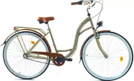 Rowery - Dallas Bike City 3spd 28 cali Cappucino z brązem - miniaturka - grafika 1