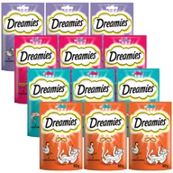 Przysmaki dla kotów - DREAMIES 12x60g - przysmak dla kota Mix Smaków - miniaturka - grafika 1