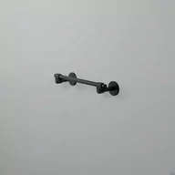 Wieszaki łazienkowe - Wieszak na ręczniki Cast Small 300 mm Welders Black Czarny - miniaturka - grafika 1