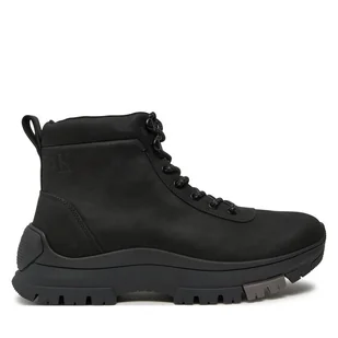 Trapery Calvin Klein Jeans Hybrid Wp Boot Laceup Rebellious YM0YM01077 Czarny - Botki męskie - miniaturka - grafika 1