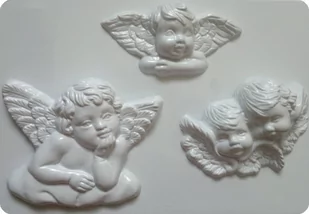 Artis Dea Forma do odlewów Odlewy gipsowe Aniołki 2002031) 2002031 - Akcesoria rzeźbiarskie - miniaturka - grafika 1