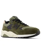 Trampki damskie - New Balance Skórzane sneakersy "580" w kolorze khaki - miniaturka - grafika 1