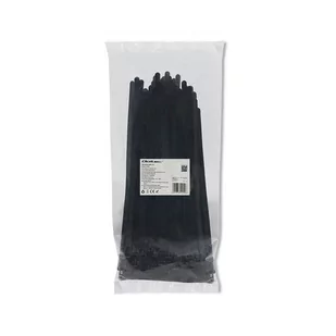 Opaski zaciskowe wielorazowe/trytytki | 7.2*250mm | Nylon UV |   Czarne - Kable miedziane - miniaturka - grafika 1