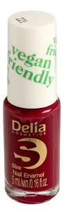 Delia Cosmetics Cosmetics Vegan Friendly Emalia do paznokci Size S 221 Sweet Plum 5ml - Lakiery do paznokci - miniaturka - grafika 1