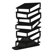 Podpórki do książek - Podpórka AD205, KSIĄŻKI, czarny strukturalny - miniaturka - grafika 1