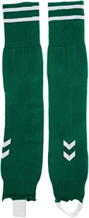 Hummel Skarpety unisex Element Football Sock Footless zielony Everzielony/biały Einheitsgröße 203404-6131 - Skarpetki damskie - miniaturka - grafika 1