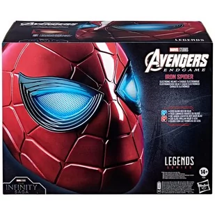 Hasbro Hasbro - Marvel Legends Series Spider-Man Electronic Helmet - F02015L00 - Akcesoria do Playstation - miniaturka - grafika 1
