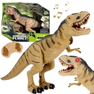 Zabawki interaktywne dla dzieci - Dinozaur Zdalnie Sterowany Na Pilot Światło Dżwięk Para Ryczy Chodzi Duży - miniaturka - grafika 1
