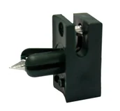 Akcesoria do ogrodzeń - PRZELOTKA DRUTU MOCOWANA NA BOLEC PD/B BRĄZOWA - miniaturka - grafika 1