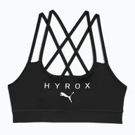 Bielizna sportowa damska - Biustonosz treningowy PUMA Hyrox Move Strappy black WYSYŁKA W 24H 30 DNI NA ZWROT - miniaturka - grafika 1