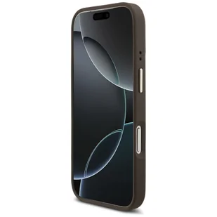 Etui Guess 4G z portfelem Magsafe do iPhone 17 Pro brązowy - Portfele Etui Guess 4G z portfelem Magsafe do iPhone 17 Pro brązowy - Portfele - miniaturka - grafika 1