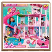 Lalki dla dziewczynek - Domek Barbie Dreamhouse Dom Marzeń HMX10 - miniaturka - grafika 1
