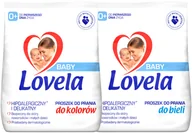 Środki do prania - Lovela Baby, Zestaw Proszek dla Dzieci do Prania Białego i Kolor 26pr 2,6kg - miniaturka - grafika 1