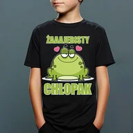 Koszulki dla chłopców - Żaaajebisty chłopak - koszulka dziecięca - miniaturka - grafika 1
