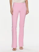Spodnie damskie - Rinascimento Spodnie materiałowe CFC0117682003 Różowy Regular Fit - miniaturka - grafika 1