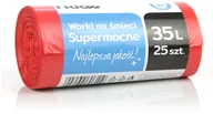 Worki na śmieci - Fido Worki na śmieci LD Czerwone 35l, 25 sztuk - miniaturka - grafika 1