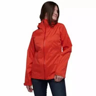 Kurtki i kamizelki sportowe damskie - BLACK DIAMOND W Treeline Rain Shell octane XS - miniaturka - grafika 1