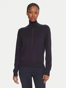 Swetry damskie - BOSS Golf C_Faghettini 50551356 Granatowy Regular Fit - miniaturka - grafika 1