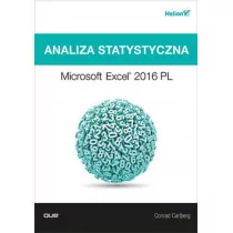 Analiza statystyczna. Microsoft Excel 2016 PL - Aplikacje biurowe - miniaturka - grafika 1