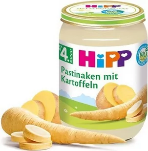 HiPP, ekologiczny pasternak i ziemniaczki, 190 g - Dania dla dzieci - miniaturka - grafika 1