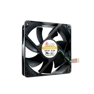 Tuning komputera - akcesoria - QNAP FAN-12CM-T01 system chłodzenia komputerów Uniwersalne Wentylator Czarny - miniaturka - grafika 1