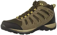 Buty trekkingowe męskie - Columbia Męskie buty trekkingowe Redmond V2 Mid, Braun Cordovan Baker, 42.5 EU - miniaturka - grafika 1