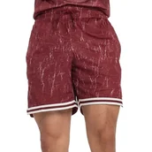 Spodnie sportowe męskie - Spodenki męskie New Balance MS53610MHB - bordowe - miniaturka - grafika 1